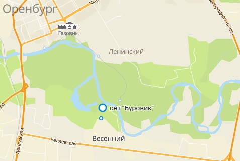 Ночью Оренбург окутал запах гари из-за пожара в СНТ «Буровик»