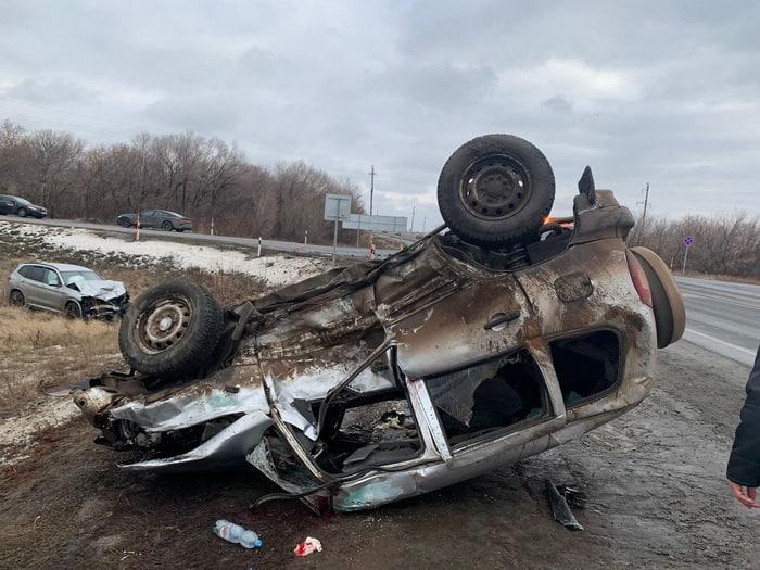 На трассе Оренбург-Орск в ДТП пострадал водитель «Шевроле Нива» 