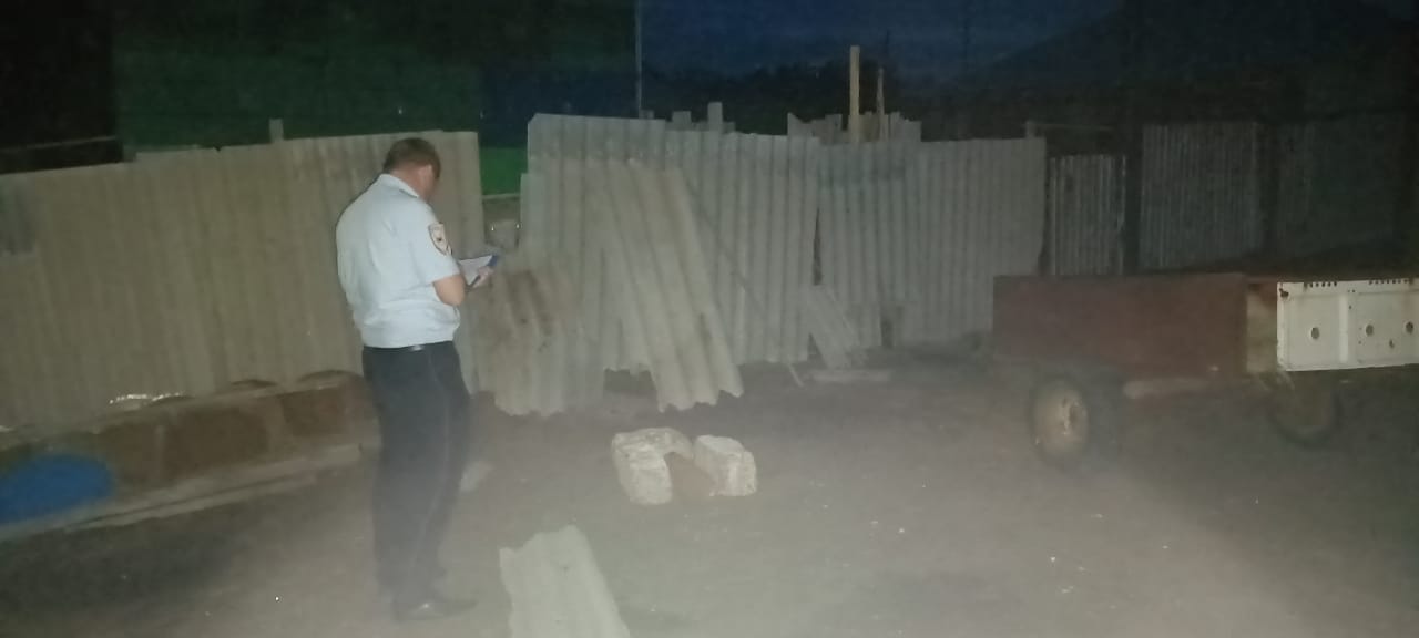 В Первомайском районе у строящегося дома обнаружили артиллерийский снаряд