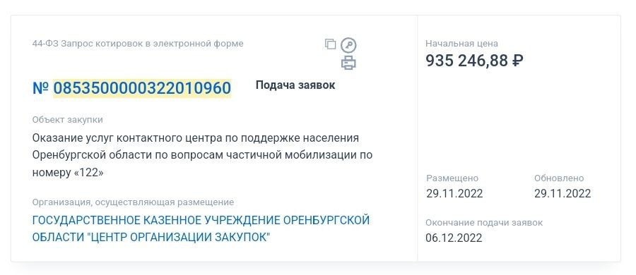 Госзакупки