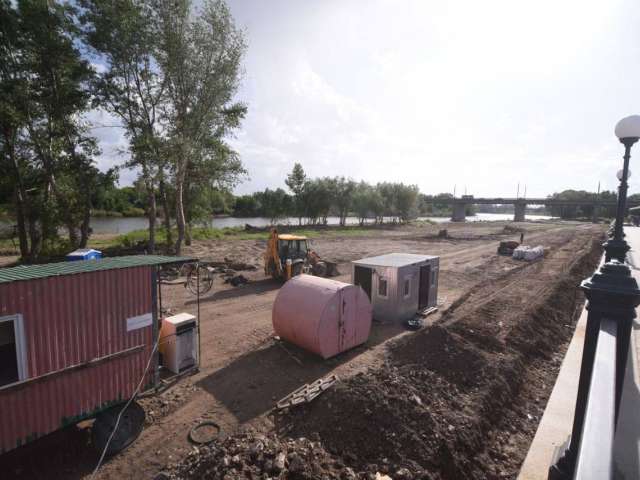 В Оренбурге начали подготовку к купальному сезону на городском пляже