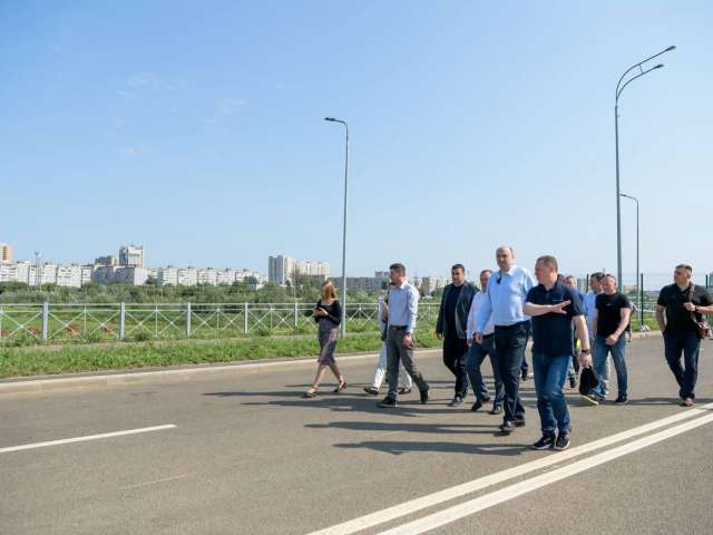 Врио губернатора Евгений Солнцев проконтролировал строительство дублера улицы Чкалова