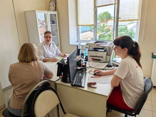В Оренбуржье специалисты «Поезда здоровья» за неделю приняли больше тысячи человек 