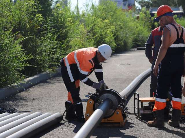«Росводоканал Оренбург» продолжает обновлять городские коммунальные сети