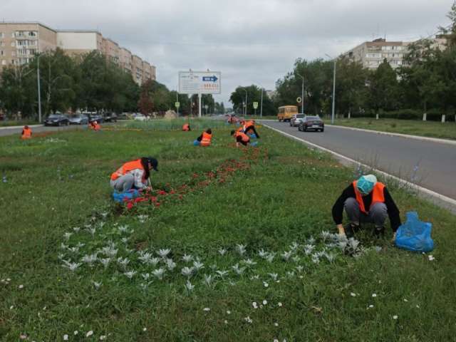 Более 200 коммунальщиков Оренбурга приводят город в порядок