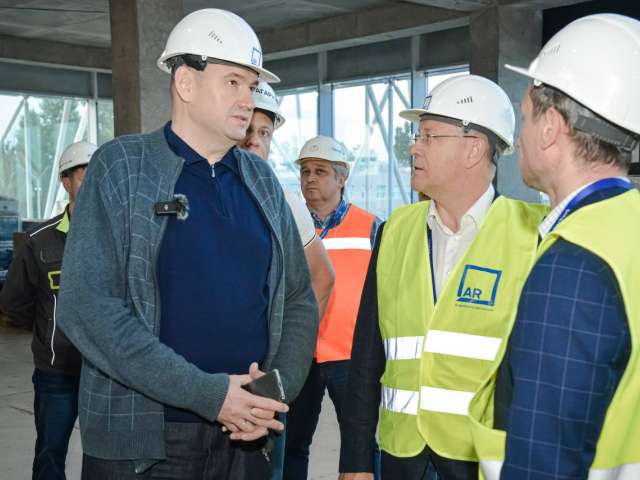 Евгений Солнцев оценил ход строительства нового аэропорта в Оренбурге