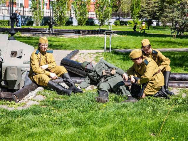 В Оренбурге в комплексе «Салют! Победа!» пройдет арт-реконструкция «Весна 45 года!»
