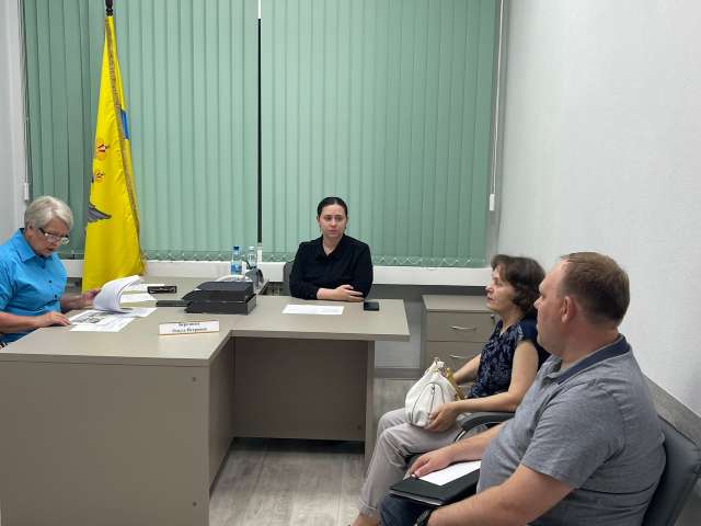 Председатель Оренбургского горовета провела личный прием граждан 