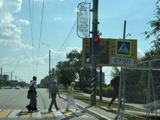 В Оренбурге на проспекте Победы появился светофор