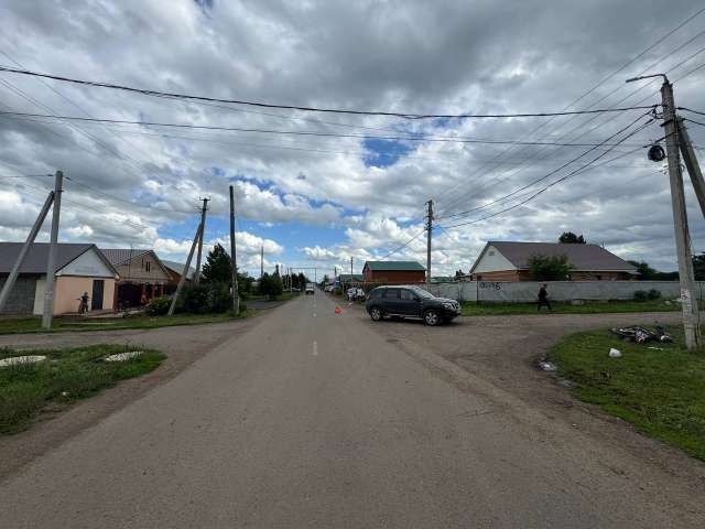 В Оренбурге 12-летний водитель питбайка попал в ДТП, обгоняя «Ниссан»
