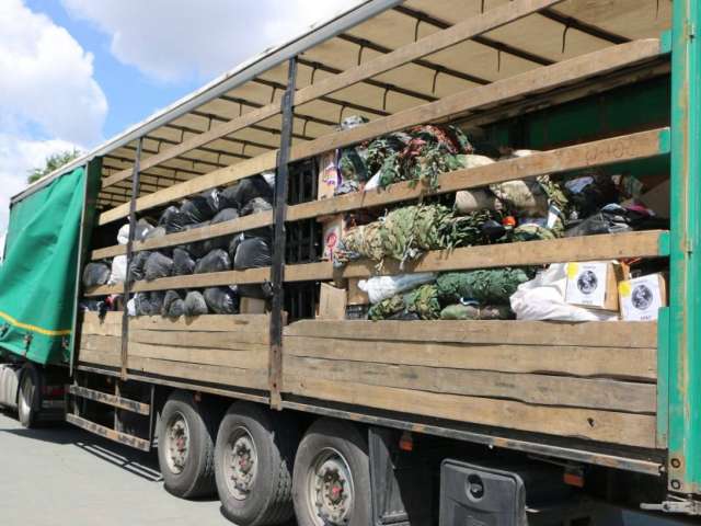 Из Орска в зону СВО отправили 20 тонн гуманитарного груза