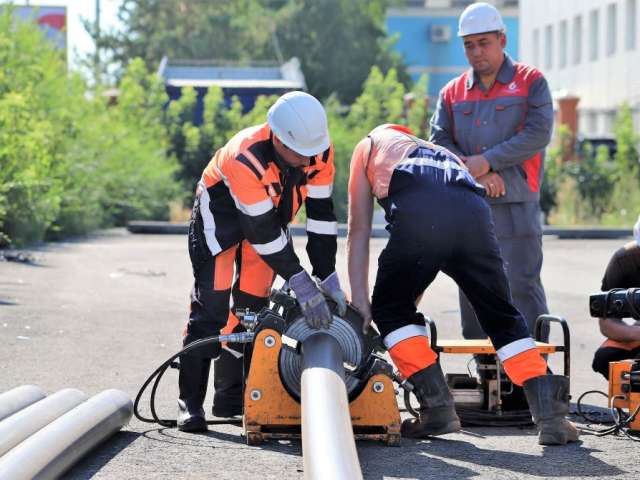 В оренбургском водоканале продолжается подготовка всех служб предприятия к работе зимой