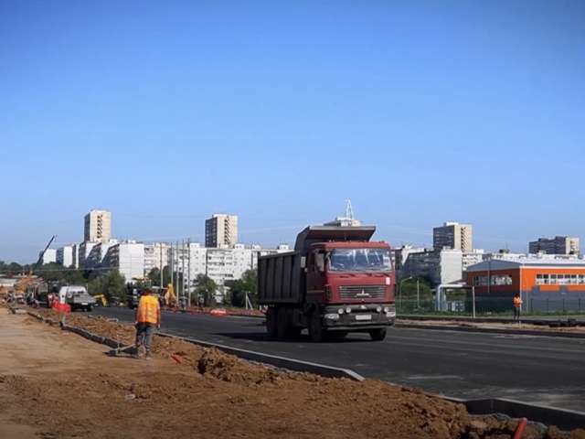 Строительство дублера ул. Чкалова в Оренбурге подходит к финалу