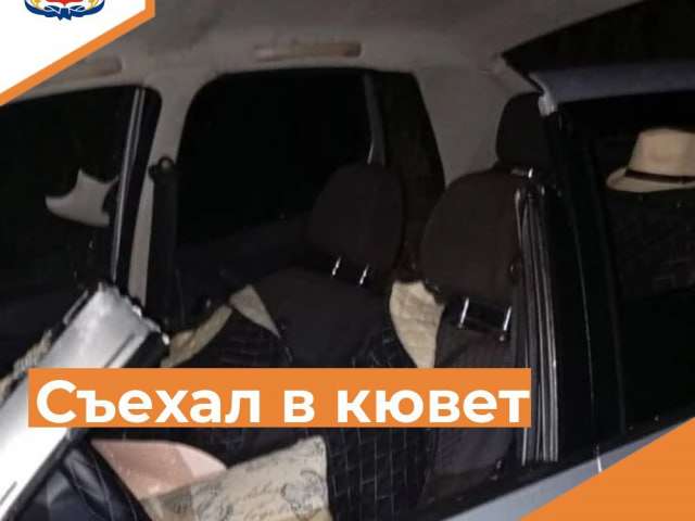 В селе Ташла машина опрокинулась в кювет, спасатели извлекли водителя