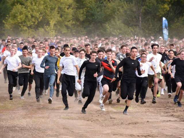 «Кросс нации» пробежали 4 000 оренбуржцев
