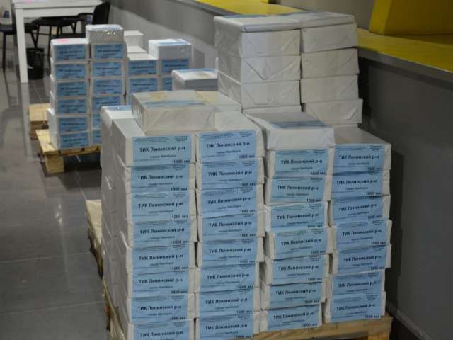 В Оренбурге изготовили больше 860 тысяч бюллетеней для выборов 