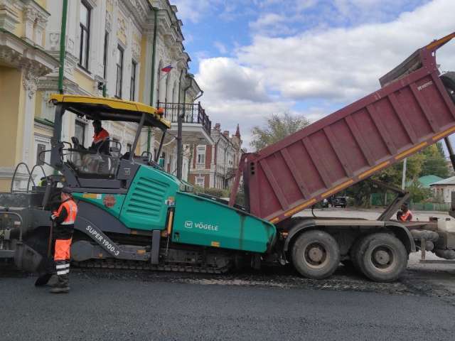 В Оренбурге завершается ремонт улицы Пионерской 