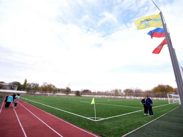 В Оренбурге реконструировали стадион «Маяк»