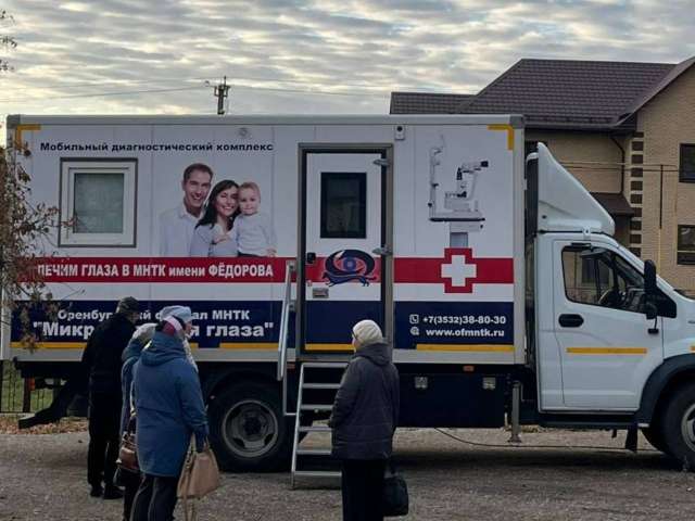 Расписание работы «Поезда здоровья» в Оренбуржье