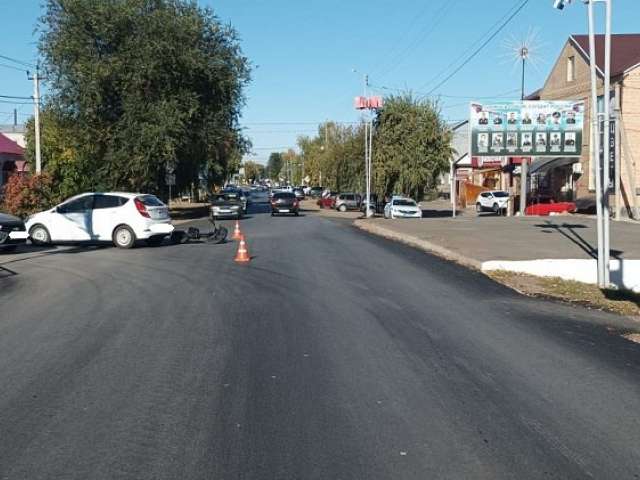 В Сорочинске водитель «Хендай» сбил мужчину на электровелосипеде