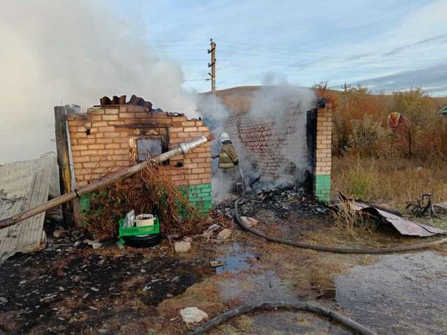 В Переволоцком районе пожар уничтожил дом и автомобиль
