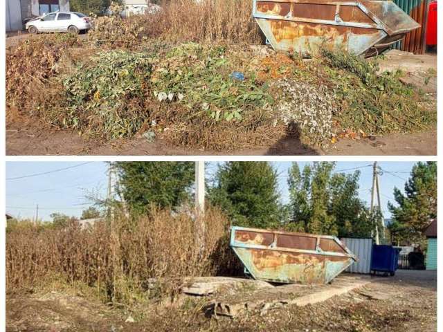 Осенний месячник благоустройства в Оренбурге