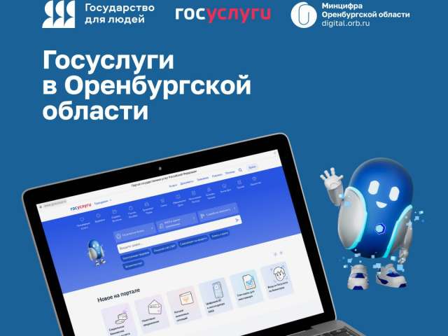Жители Оренбуржья за год подали 8,5 млн заявлений через портал «Госуслуги»
