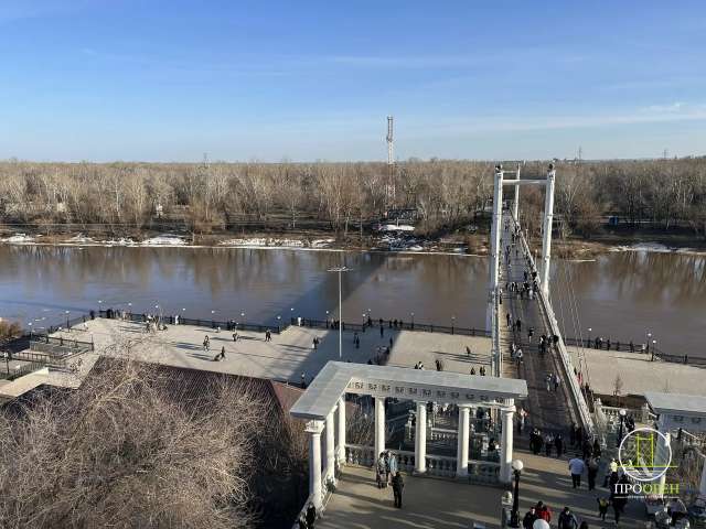 Весеннее половодье в Оренбуржье продолжает нарастать