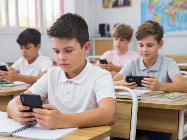 Большинство оренбургских родителей поддерживают запрет телефонов в школах 