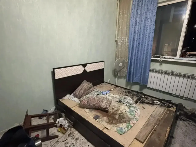 Ночью в Оренбуржье произошли два пожара: 11 человек спасены, один погиб