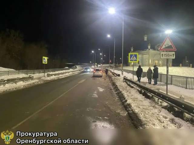 В Оренбурге дело о гибели женщины на пешеходном переходе направили в суд