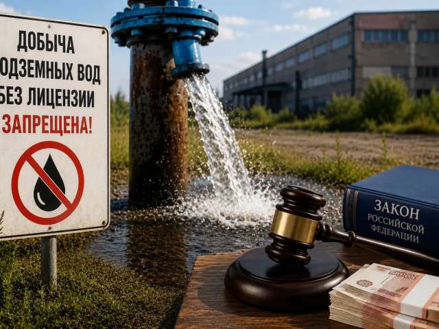 Полмиллиона кубометров без лицензии: прокуратура требует взыскать с компании 20 млн рублей