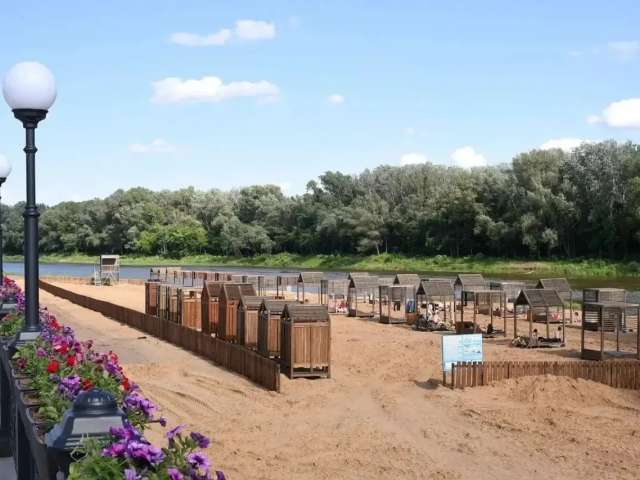 В Оренбурге официально открыли пляж