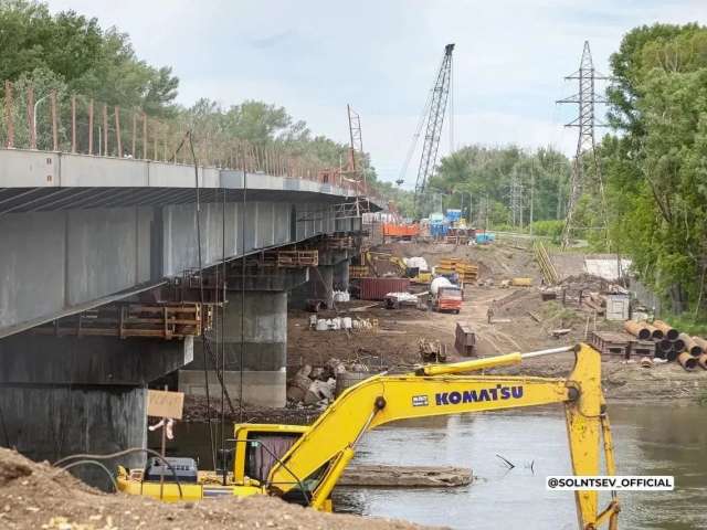 Реконструкция моста на Братьев Коростелёвых идёт с опережением графика