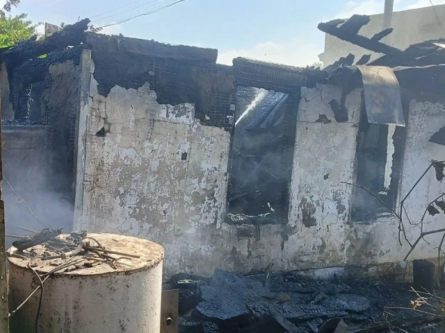 В Сакмарском районе при пожаре в дачном домике погиб пенсионер