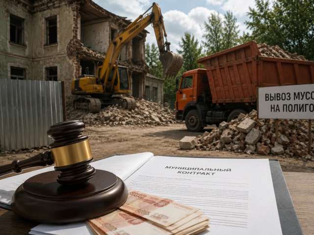  За фиктивный вывоз строительного мусора оренбургский подрядчик получил уголовный приговор