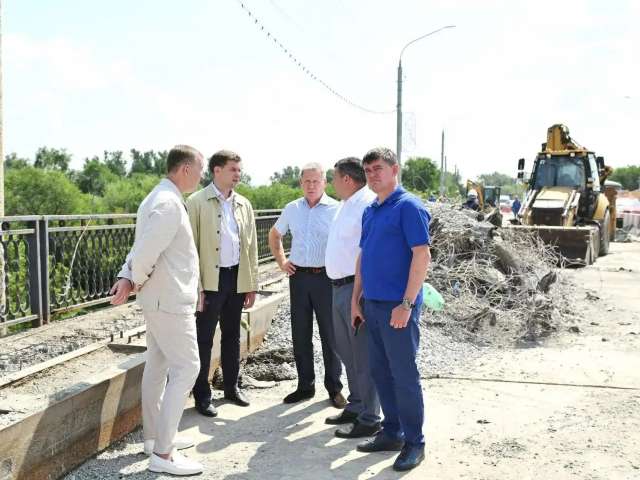 Автомобильный мост через Урал в Оренбурге: больше половины объекта отремонтировано!