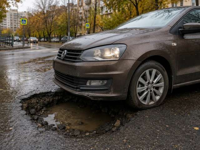  Суд обязал администрацию Оренбурга выплатить водителю больше 125 тысяч рублей за ДТП из-за ямы