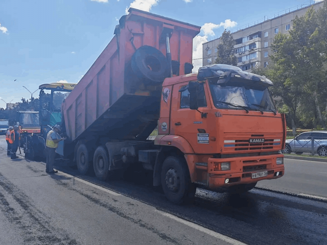 На улице Чкалова в Оренбурге начался капремонт дороги