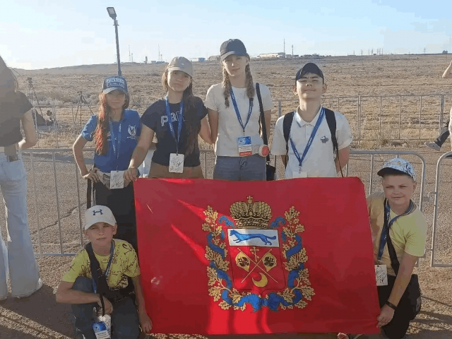Школьники из Оренбуржья побывали на Байконуре и увидели запуск «Союза МС‑29»