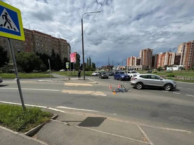 В Оренбурге подросток попал в больницу после наезда автомобиля