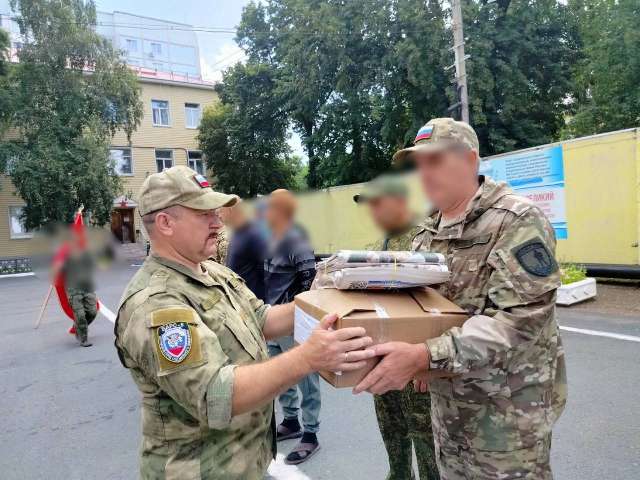 Казачий батальон БАРС-6 «Форштадт» пополнили 10 оренбуржцев