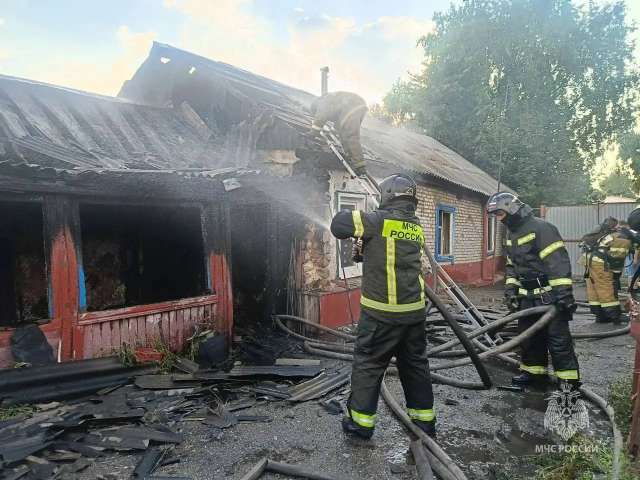 В Бузулуке на пожаре погибла пожилая женщина