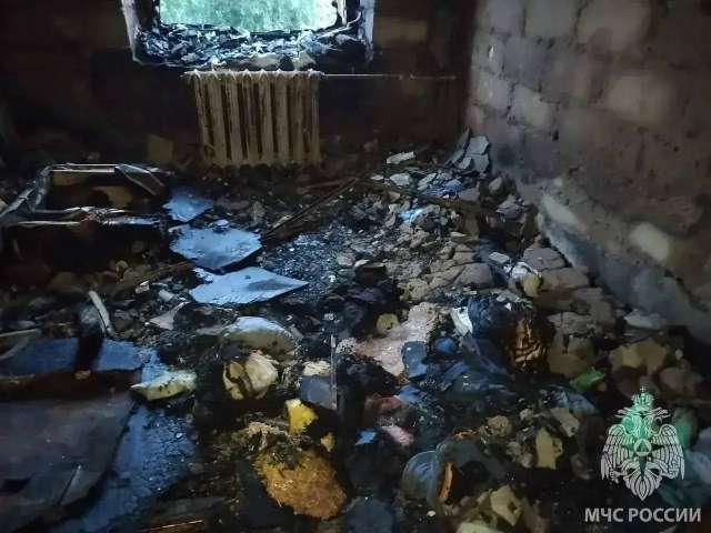 На пожаре в общежитии Бузулука спасли 10 человек