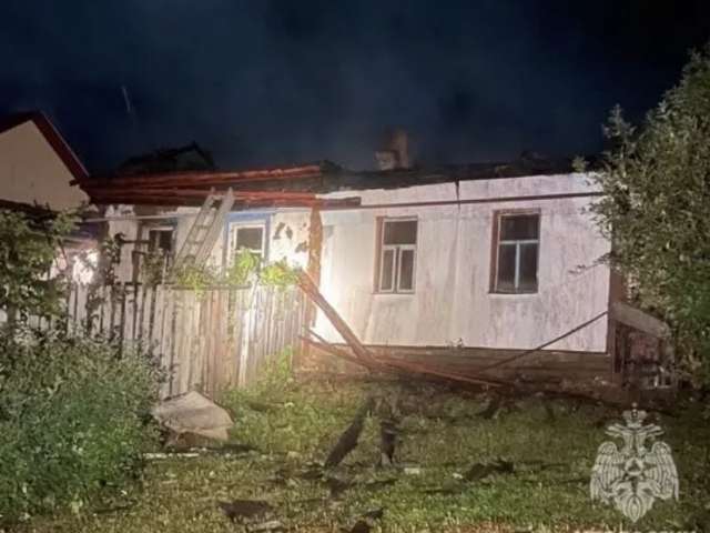 В Оренбуржье на пожаре погиб 45-летний мужчина
