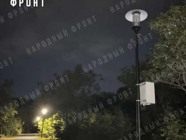 В парке «Березка» в Оренбурге выявили проблему с освещением