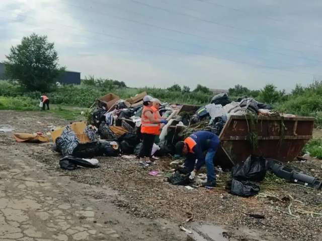 В Оренбуржье ликвидируют несанкционированные свалки