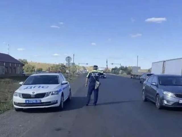 В Сакмарском районе водитель «Лады Гранты» попытался скрыться от ДПС