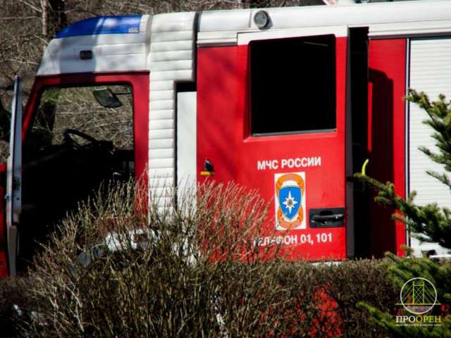 Огнеборцы потушили природный пожар на востоке Оренбуржья
