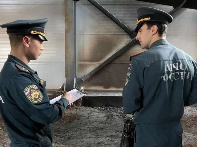 В ТРЦ Кит в Оренбурге произошел пожар